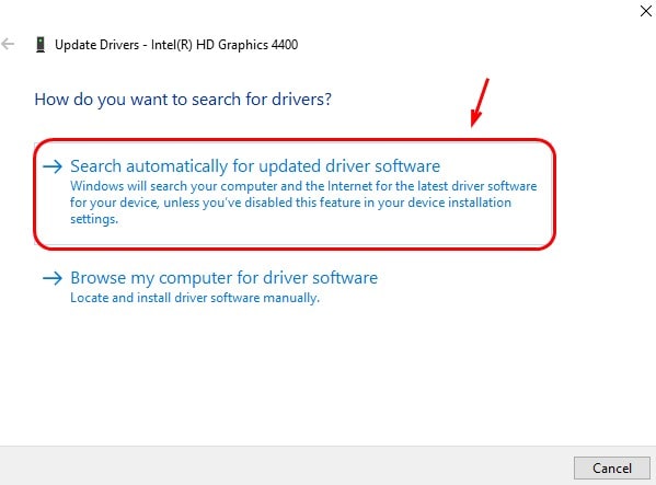 search for drivers