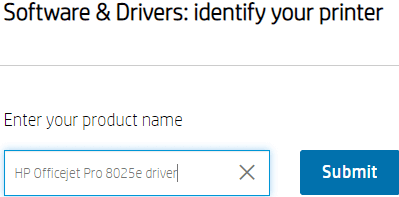 HP Officejet Pro 8025e Driver